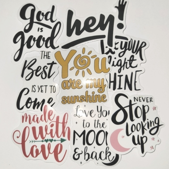 50pcs Inspirational Doodle Stickers - Picture 6 of 7